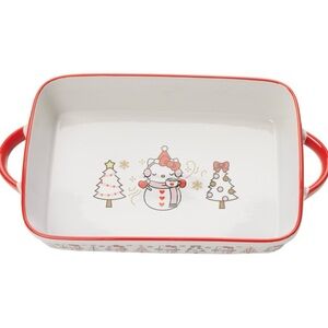 Hello Kitty Christmas Ice Skate Rectangular
Baking Dish - 12x8x2.5"